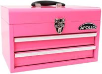 Apollo Tools 14 Inch Steel Tool Box