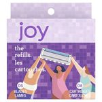 Joy Five-Bladed Women’s Razor Refills, 8 Counts