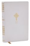 NRSVCE Sacraments of Initiation Catholic Bible, White Leathersoft, Comfort Print: New Revised Standard Version, White, Leathersoft, Catholic Commemorative Edition, Anglicised Text