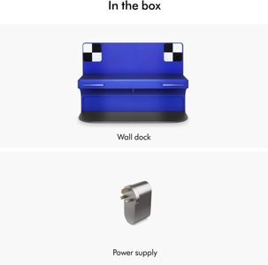 Dyson 360 Vis Nav Robot Vacuum – Full-Width Brush, All Floor Types, Blue/Nickel