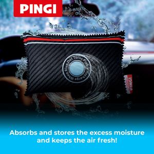 Pingi Reusable Car Dehumidifier Bags – Moisture Absorber Pack