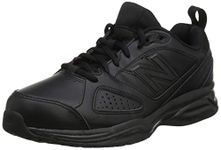 New Balance Men's 624 Fitness Shoes, Black (Black/Black Ab4), 8 UK (42 EU)