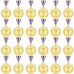 Caydo 24 Pieces Gold Award Medals M