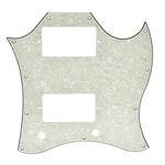 Dopro American Standard SG Guitar Full Face Pickguard fits USA Gibson SG Special Guitar Aged Pearl