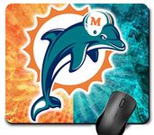 Gaming Mouse Pad Unique Design for Sport Fans,Non-Slip Rubber Base Mousepad for Laptop Computer Office,Light Green Orange Mouse Mat