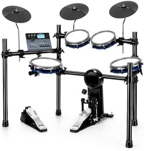 MOSEN Electric Drum Sets, Flagship Professional Electronic Drum Kit with 10" Triple-Zone Mesh Snare, 1200 Premium Sounds and Choke Cymbals for Studio Pro Drummers, MED-CPRO