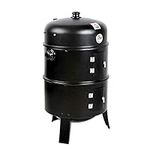 Grillz 3-in-1 Charcoal BBQ Smoker -