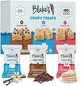 Blake’s Seed Based Crispy Treats – Variety Pack (24 Count), Vegan, Gluten Free, Nut Free & Dairy Free, Healthy Snacks for Kids or Adults, School Safe, Low Calorie Organic Soy Free Snack