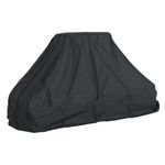 Izzybang Tall Outdoor Fireplace Cover Heavy Duty Waterproof 81.5 Inch Patio Wood Burning Fireplaces Cover