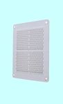 Myy Brand Wall Air Ventilation Hole Closer Mosquito Net Dust Controller White Up to 6 Inch Holes 1PSC