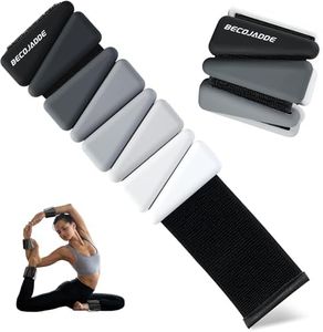 BECOJADDE Wrist Weights for Women At Home 1Lb Ankle Weights Set of 2 Adjustable Weighted Wristbands Arm Leg Weights for Women Men Suitable for Walking Swimming Running Pilates Yoga Gym, Black