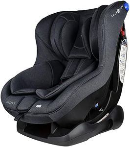 Cozy N Safe Fitzroy Group 0+1 Car Seat 0-18KG, Birth - 4 Years, 5 Point Harness, 4 Position Recline, Rear Facing from Birth to 13kg/ Forward Facing from 9kg to 18kg, Deep Padding - Graphite