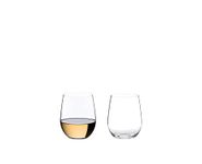 RIEDEL O Glass Wine Tumbler Chardonnay/Viognier, Set of 2