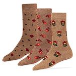 RC. ROYAL CLASS Women's Warm Woolen Calf Length Thick Terry/Towel Multicolored Socks(Pack of 3 Pairs)(Winter wear socks)