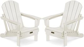 SERWALL Folding Adirondack Chair Se
