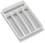 madesmart Mini Silverware Tray, Whi