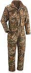 Guide Gear Silent Adrenaline II Men's Insulated Hunting Coveralls, Waterproof Camo Hunt Overalls, 200 Gram RT Edge XL