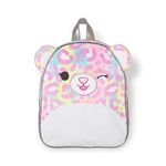 Bioworld Squishmallow Michaela the Leopard Mini Backpack with Plush Fabric