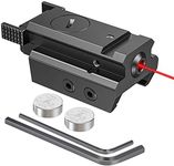 EZshoot Red Dot Laser Sight Tactical 20mm Standard Picatinny Weaver Rail for Pistol Handgun Gun Rifle