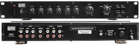 OSD Audio Preamp-1 Professional Preamplifier Phono Ready, Home Theater, Surround Sound, Recording