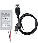 Wireless Controller Battery Pack Replacement Compatible for Sony PS3 Bluetooth Controller + Charge Cable Retro-Refurb