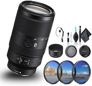 Sony E 70-350mm f/4.5-6.3 G OSS Lens SEL70350G, Filter Kit, Cap Keeper, Cleaning Kit