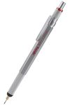 rOtring 800+ Mechanical Pencil and Touchscreen Stylus, 0.5 mm, Silver Barrel (1900183)