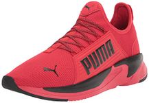 PUMA Men's Softride Premier Slip on Running Shoe, High Risk Red/Puma Black, 10