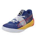 Puma Unisex-Adult Fusion Nitro Bluemazing-Sunblaze Basketball Shoe - 9UK (19551402)