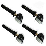 Schrader 33500 EZ-Sensor (314.9 MHz, 315 MHz, and 433 MHz) Programmable Fixed Angle Valve Tire Pressure Monitoring Sensors (TPMS), Needs Programming Before Installation - (Pack of 4)