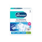 Dr. Beckmann Glowhite | maintains brighter white laundry | 5 In-Wash Sachets