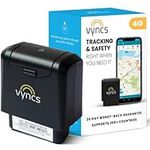 Vyncs - GPS Tracker for Vehicles, No Monthly Fee, 4G LTE, Vehicle Location, Trip History, Driving Alerts, GeoFence, Fuel Economy, OBD Fault Codes, USA-Developed, Family or Fleets