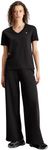 Calvin Klein Women's Relaxed Pant (J20J222597BEH_Black_XL)