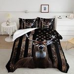 HOSIMA Deer Hunting Camo Comforter,