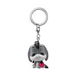 Funko POP! Keychain: Disney - Eeyore With Heart - Flocked - Winnie the Pooh Novelty Keyring - Collectable Mini Figure - Stocking Filler - Gift Idea - Official Merchandise - TV Fans - Backpack Decor