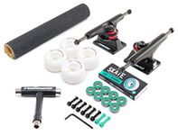 Venom x Skatewarehouse Full Skateboard Undercarriage Kit - 5" Core Black Trucks