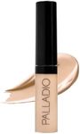 Palladio Liquid Concealer, Medium Coverage, Lightweight and Buildable Formula for Seamless Coverage, Conceals Imperfections, Brightens Skin, and Lasts All Day, Porcelain