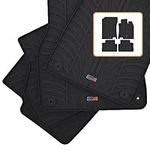 Travall ® Waterproof Rubber Car Mats (set of 4) fits: Nissan Qashqai (2013-2021) specifically for Right Hand Drive (RHD) Models