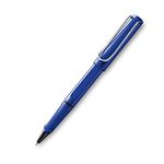 Lamy Safari 314 Medium Nib Roller Ball Pen Box Pack | Sturdy Plastic, Blue Body | Metal Clip, Chromium-Plated Steel Nib | With Ink Cartridge T 10 & Converter Z 28 | Black Ink, Pack Of 1