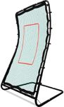 KAIDIDA Baseball Rebounder Net 6x3.5 FT Softball Pitch Back Net Baseball Bounce Back Netting for Adults Outdoor Volleyball Indoor Trainer Rebound Net