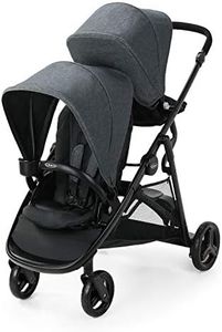 Graco Ready2Grow 2.0 Double Stroller Features Bench Seat and Standing Platform Options, Rafa