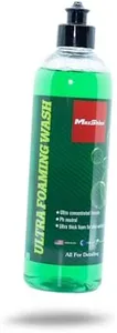 Maxshine Ultra Foaming Car Wash Soap 16oz – pH Balanced, Fresh Scent, Safe for All Paints & Finishes, Ideal for Foam Cannon or Bucket Wash - High-Foam Formula for Deep Cleaning Auto Detailing