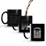 YuBingo Birthday Legends January - Colour Changing Magic Mug, Gift for Him/Her (Colour Changing Magic Coffee Mug, Tea Cup, 310ML)