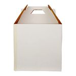 OM KRAFT Tier Cake Boxes Pack of 2 Tier Cake Boxes 16x16x16