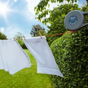 Vileda Cordomatic 15m Retractable Washing Line – Wall Mounted, Indoor/Outdoor