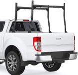 GarveeTech Truck Ladder Racks,Extendable Steel Pick-up Truck Bed Ladder Racks 800 lbs Capacity,Universal Adjustable Heavy-Duty Ladder Racks 46-71 Inch,Non-Drilling J-Bolt Clamps