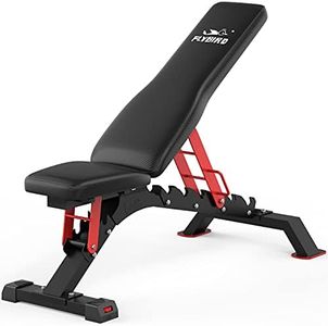 FLYBIRD Weight Bench, 1200LBS Weight Capacity Strength Training Bench Heavy-duty Adjustable Workout Bench