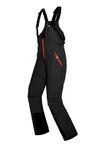 fit space Women's Insulated Waterproof Ski Bib Overalls Snow Windproof Winter Snowboarding Pant (Black,Medium)