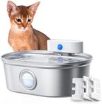 uahpet Wireless Cat Water Fountain 