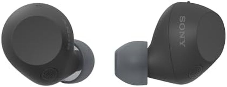 Sony WF-C710NSA | Dual Noise Cancellation Wireless Bluetooth in Ear Earbuds | AI Call Quality | 40Hrs Battery W/O ANC | 30Hrs Battery with ANC - Black